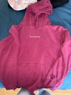 Rare Beauty Deep Pink Hoodie Sweatshirt